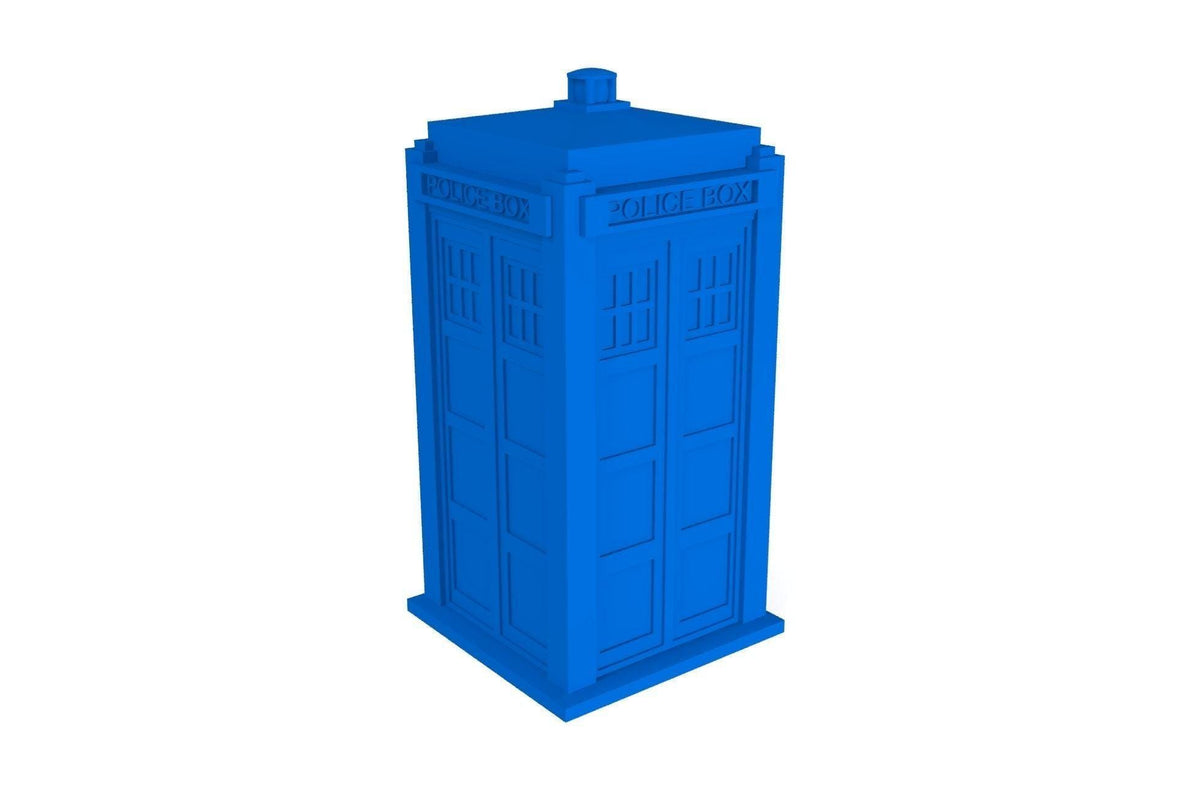 Unpainted-Candy-Tardis-Box image 0