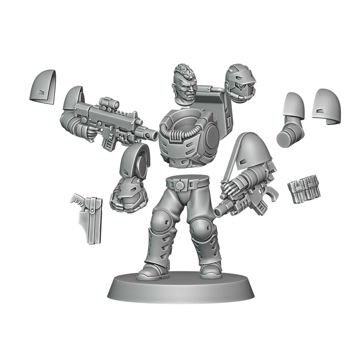 Unpainted Thunder Recon Rangers image 6