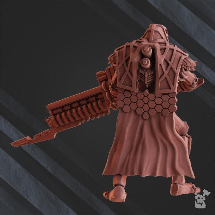 Unpainted Robot Legion Sniper image 1