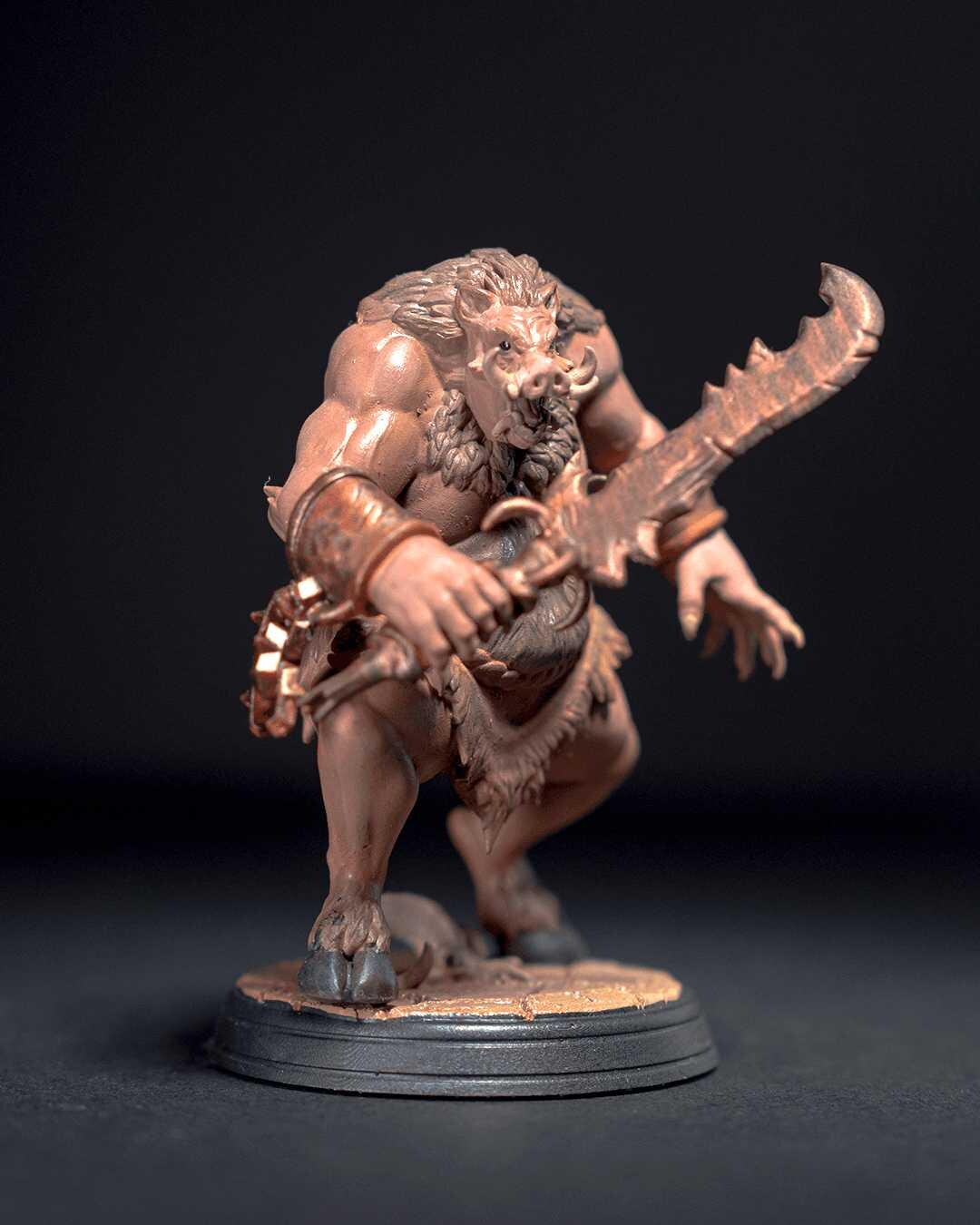 Unpainted Wilbur the Warrior image 5
