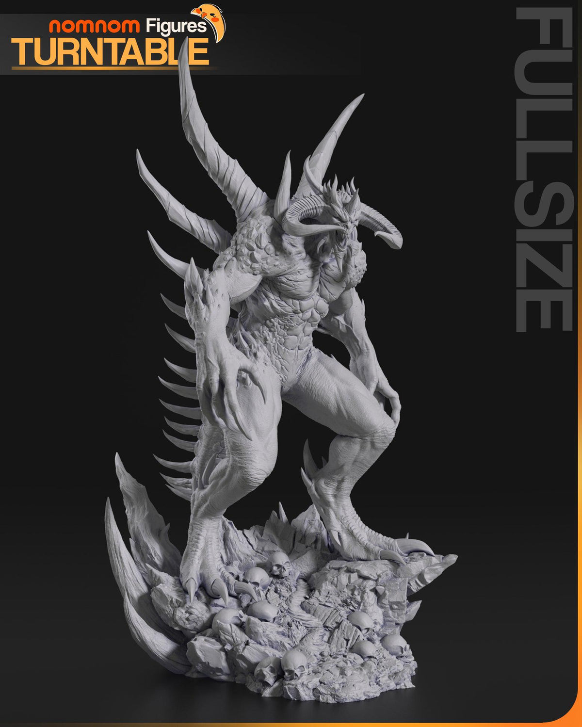 Unpainted Nom Nom Dark Lord Diablo image 6