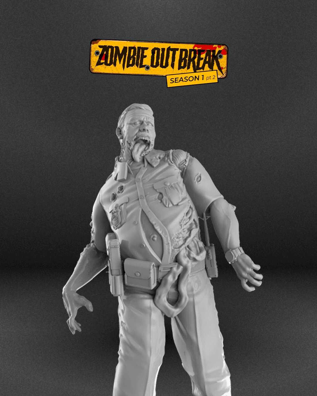 Unpainted Zombie Outbreak - Part II image 0