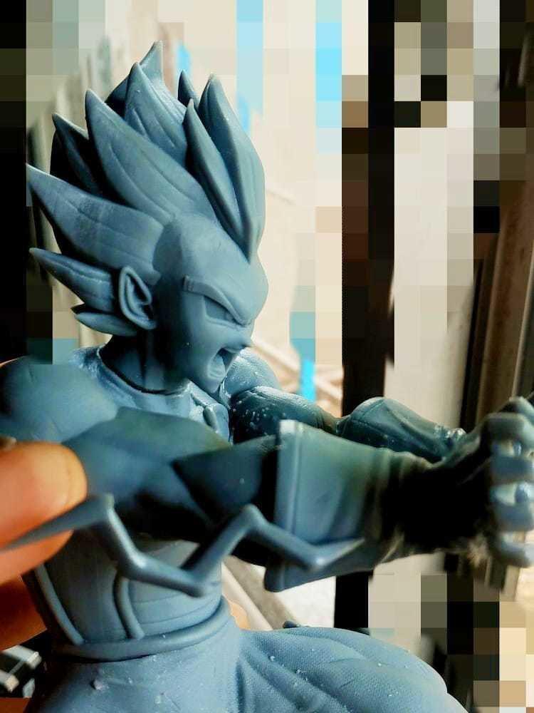 Unpainted Vegeta image 4
