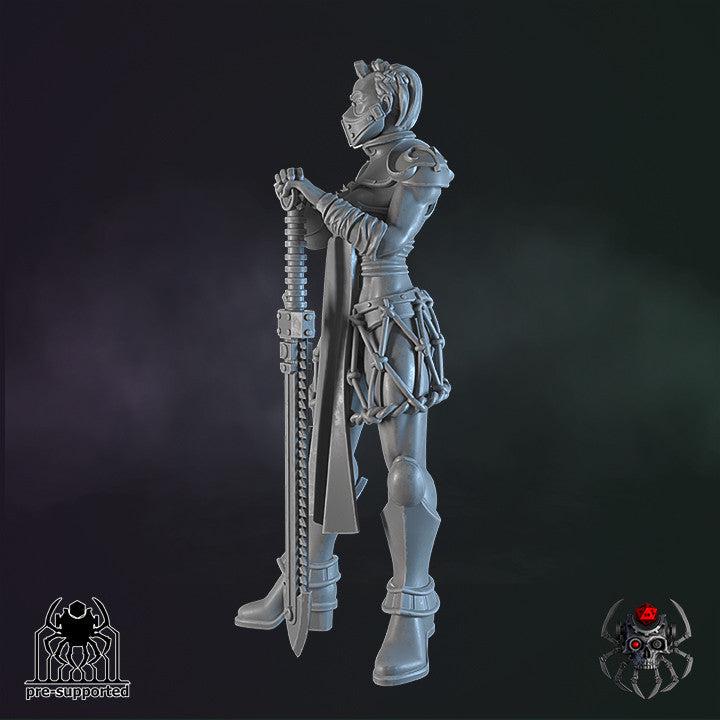 Unpainted Widow of Regret Miniature image 1
