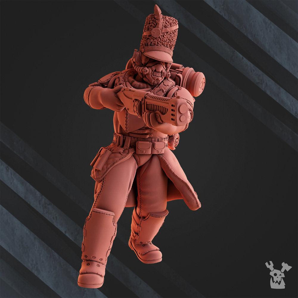Unpainted Steam Guard Soldier image 0
