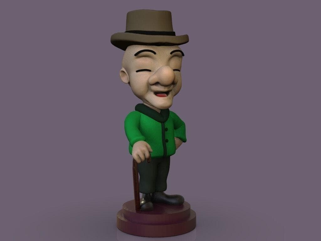 Unpainted Mr Magoo