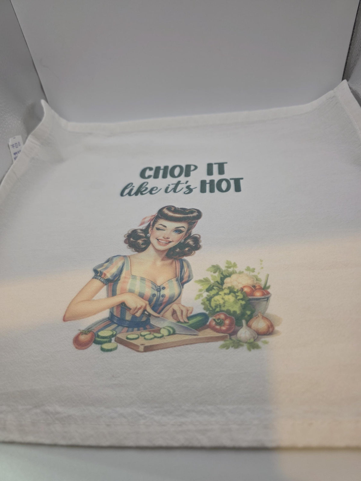Flour Sack Towel Set of 2 Hot Chopping