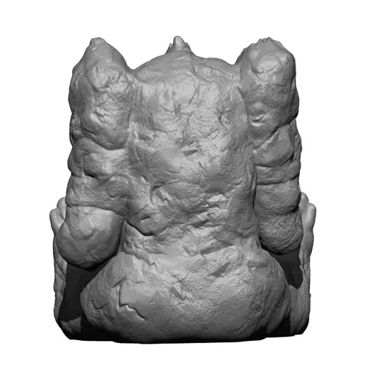 Unpainted Bookshelf  Ends Rockbiter 5 inches