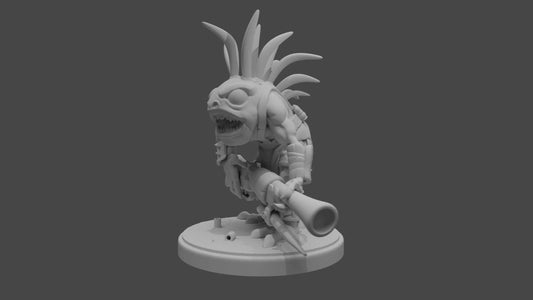 Unpainted Murloc Hunter image 0