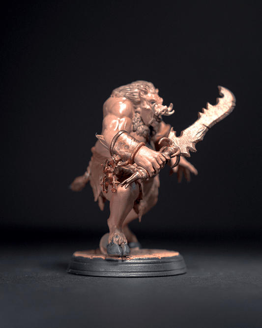 Unpainted Wilbur the Warrior image 0