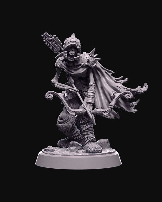 Unpainted Skeleton Archer image 0