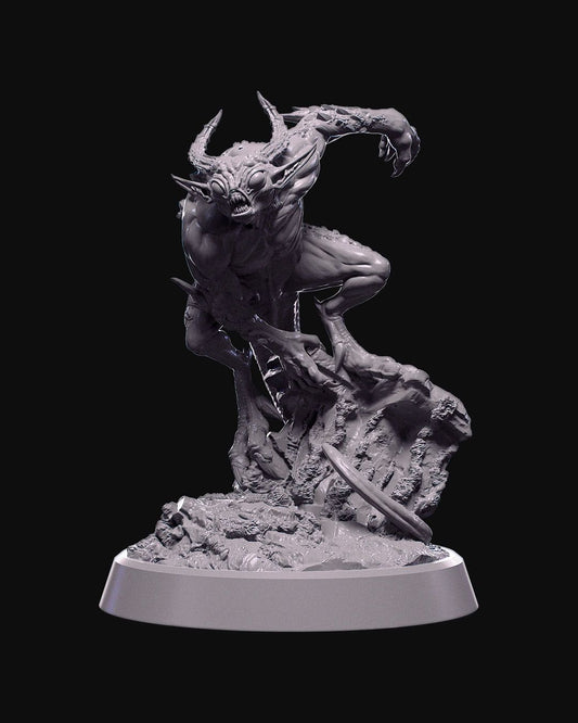 Unpainted Demon Minion image 0
