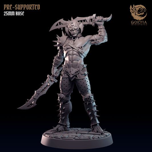 Unpainted Goetia Mini Kadal Militia set of 10 image 0