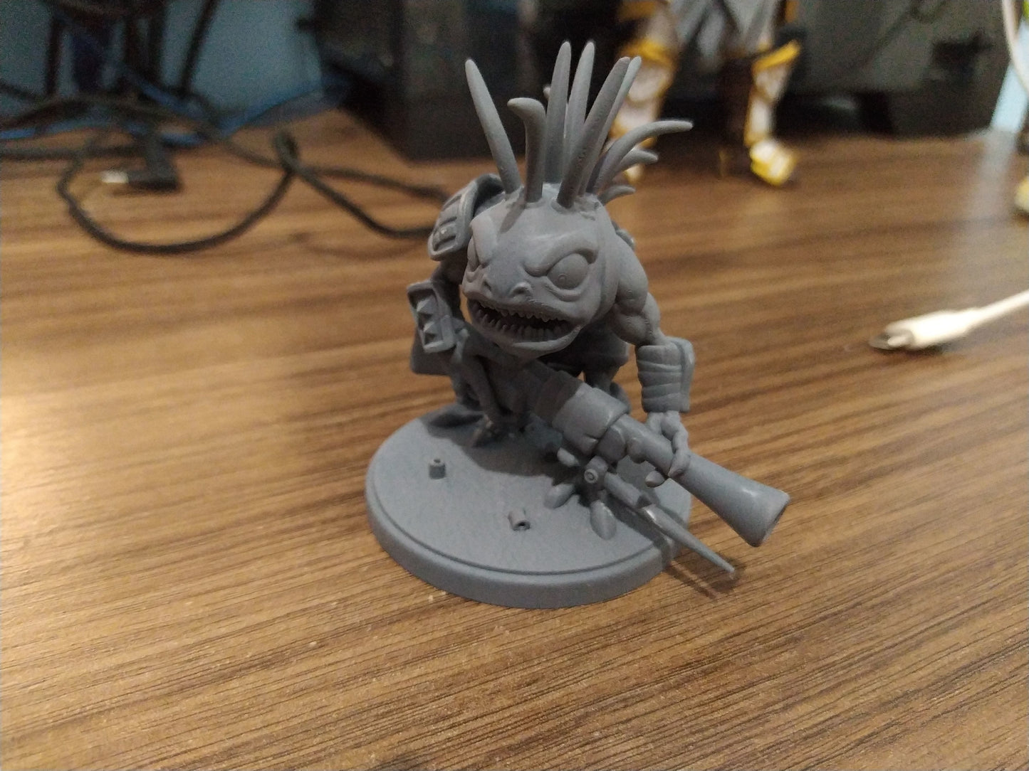 Unpainted Murloc Hunter image 1