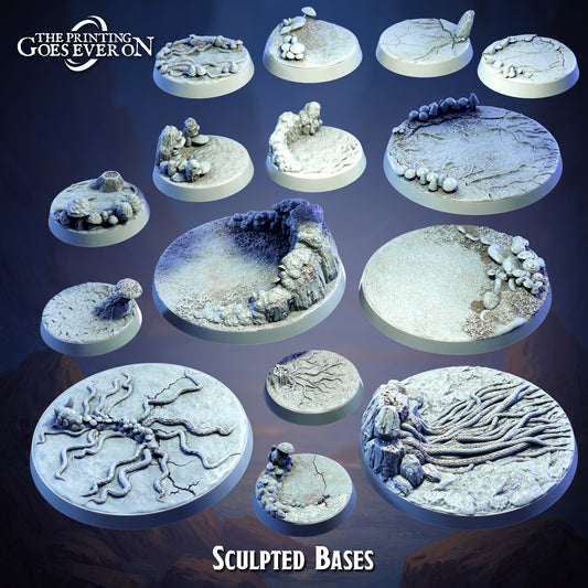 Unpainted Bases Pack 15 pack image 0