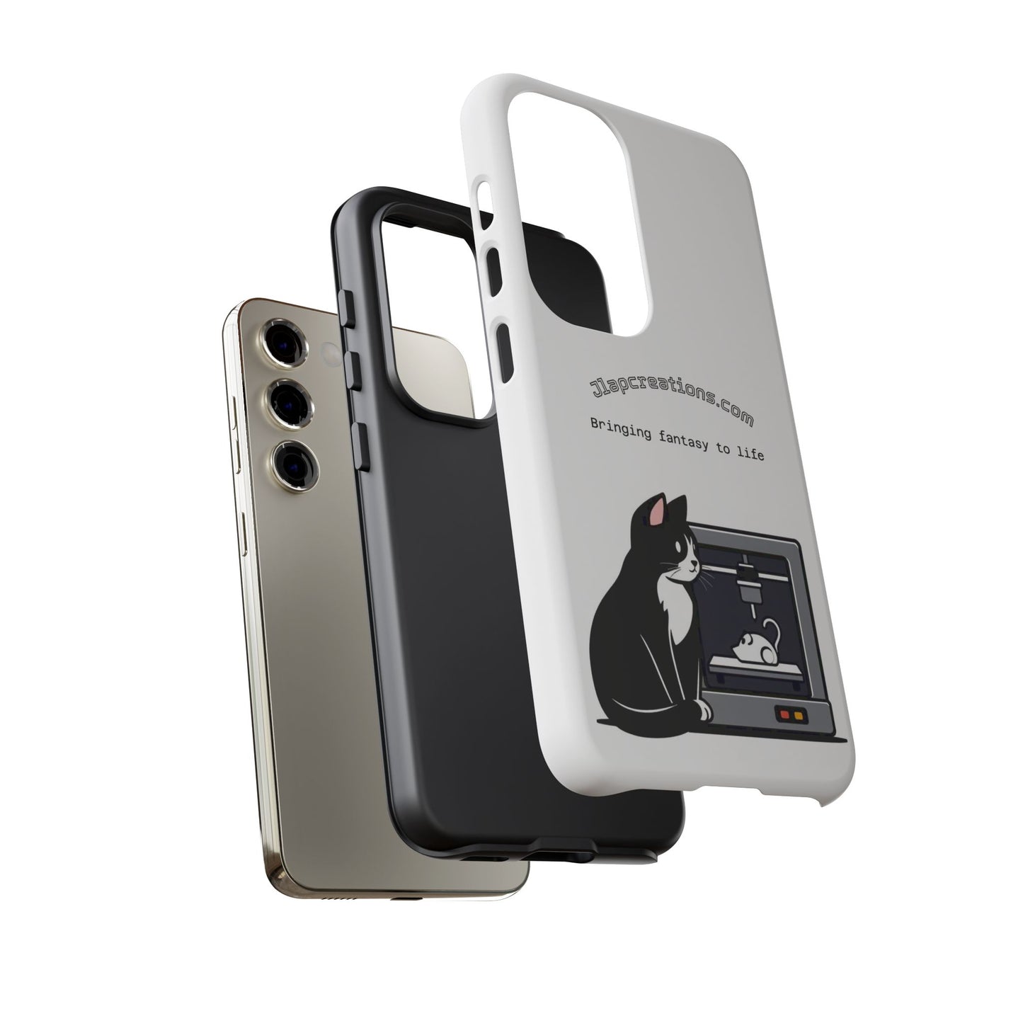 Cat-Themed Phone Case, Cute Cat Design, Gift for Cat Lovers, Creative Phone Cover, Unique Pet Owner Gift, Phone Accessories