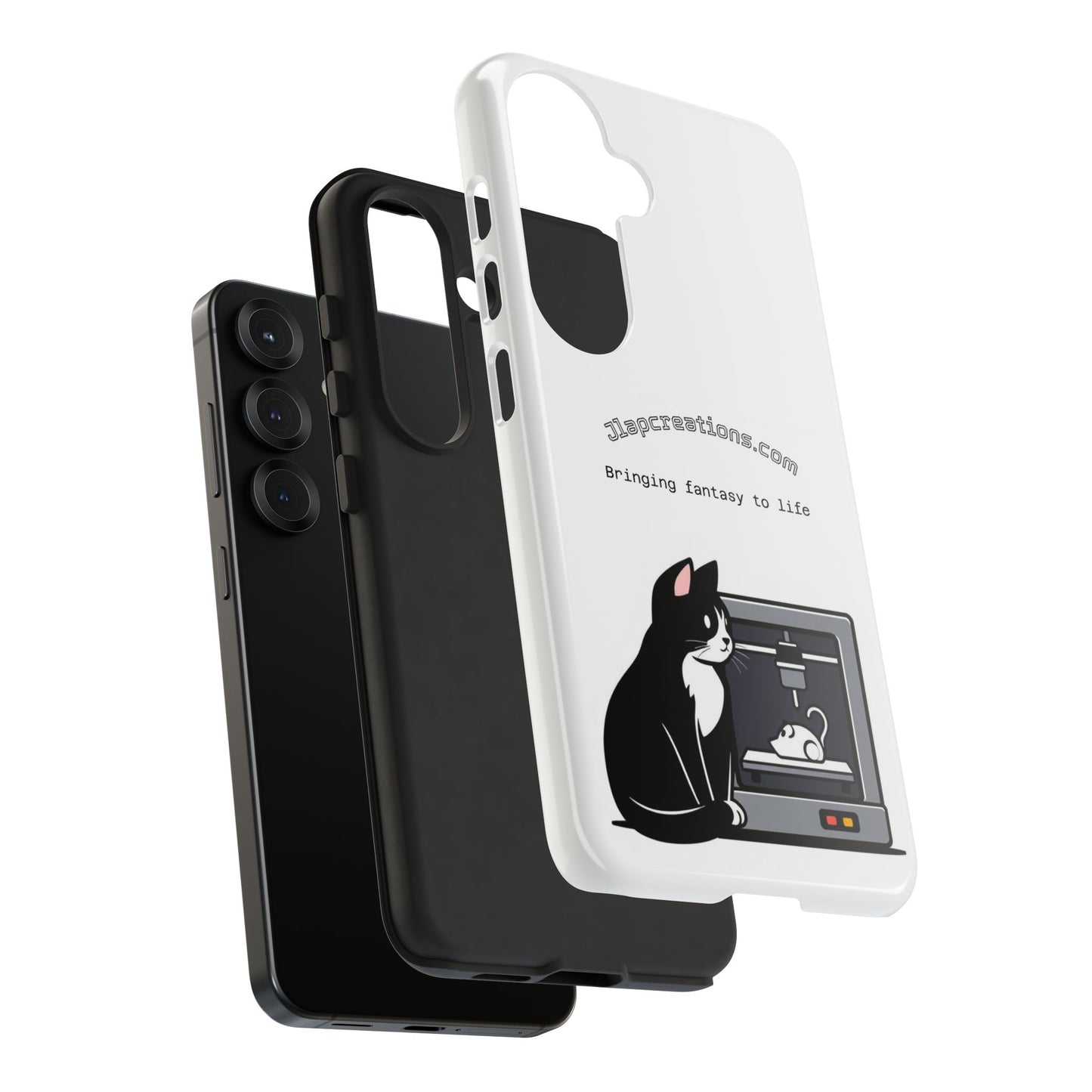 Cat-Themed Phone Case, Cute Cat Design, Gift for Cat Lovers, Creative Phone Cover, Unique Pet Owner Gift, Phone Accessories