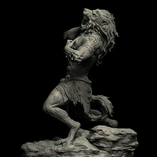 Unpainted Werewolf image 0