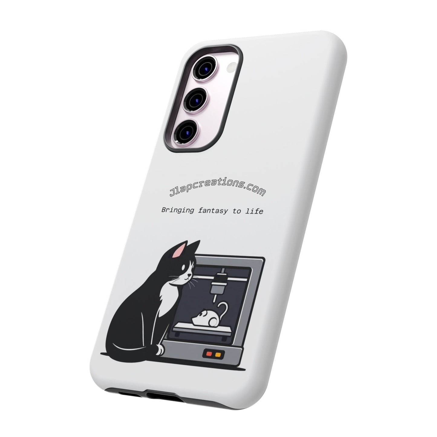 Cat-Themed Phone Case, Cute Cat Design, Gift for Cat Lovers, Creative Phone Cover, Unique Pet Owner Gift, Phone Accessories