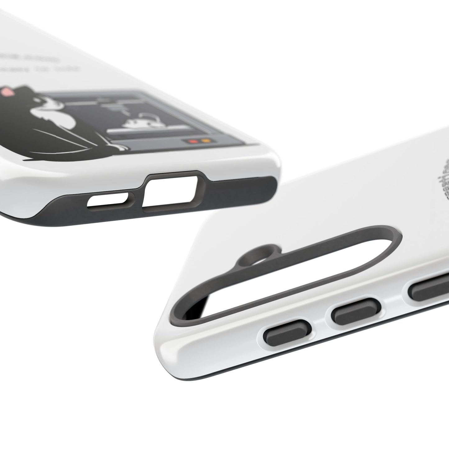 Cat-Themed Phone Case, Cute Cat Design, Gift for Cat Lovers, Creative Phone Cover, Unique Pet Owner Gift, Phone Accessories