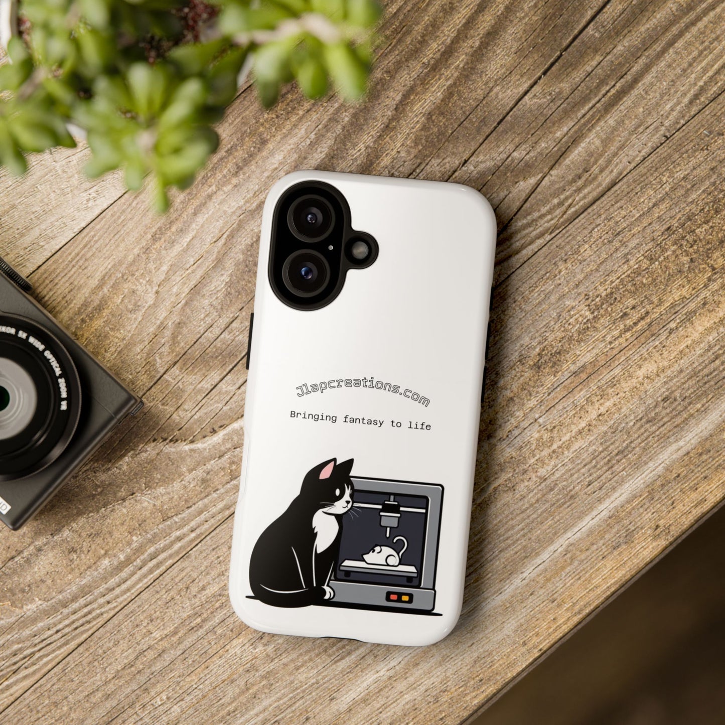 Cat-Themed Phone Case, Cute Cat Design, Gift for Cat Lovers, Creative Phone Cover, Unique Pet Owner Gift, Phone Accessories