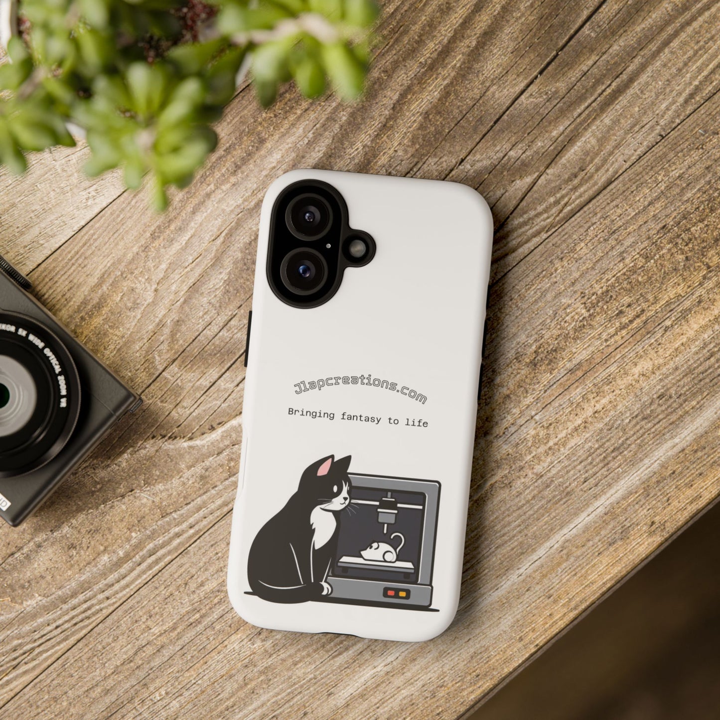 Cat-Themed Phone Case, Cute Cat Design, Gift for Cat Lovers, Creative Phone Cover, Unique Pet Owner Gift, Phone Accessories