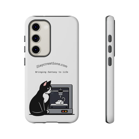Cat-Themed Phone Case, Cute Cat Design, Gift for Cat Lovers, Creative Phone Cover, Unique Pet Owner Gift, Phone Accessories