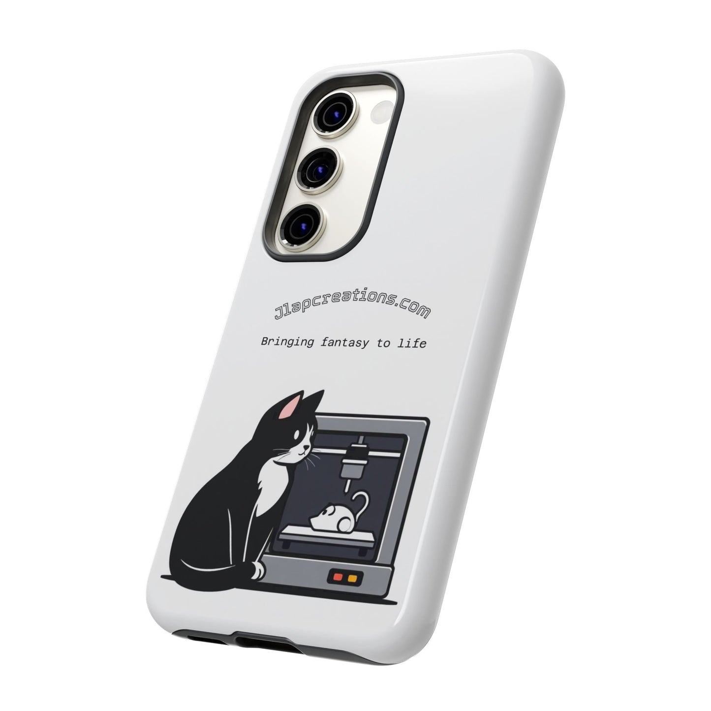 Cat-Themed Phone Case, Cute Cat Design, Gift for Cat Lovers, Creative Phone Cover, Unique Pet Owner Gift, Phone Accessories