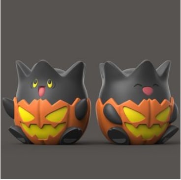 Unpainted-Halloween-Togepi image 0