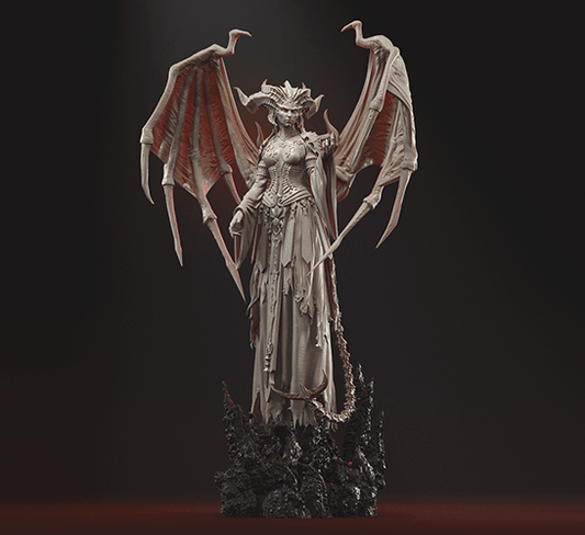 Unpainted Diablo Figure 4 (6”) image 0