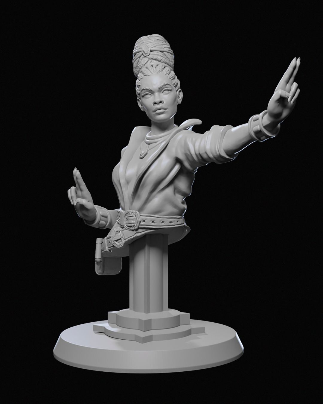 Unpainted Lohkbach, The Conjurer - Villain image 2