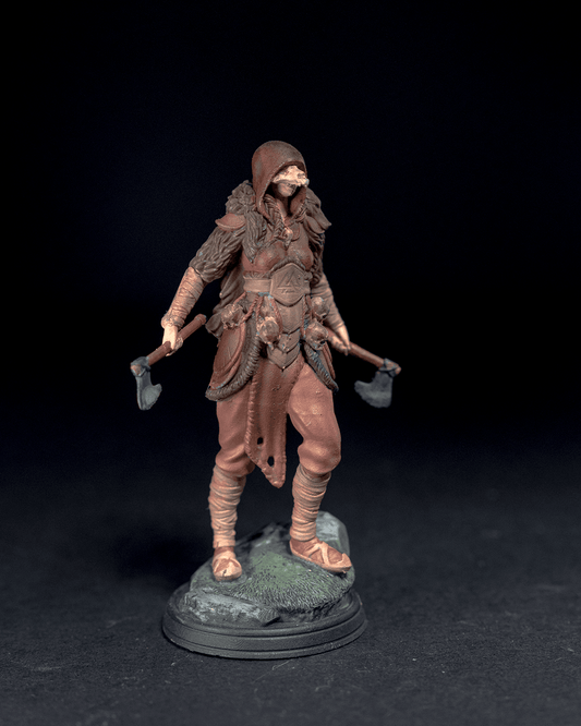 Unpainted Revna, the Tribal Viking image 0