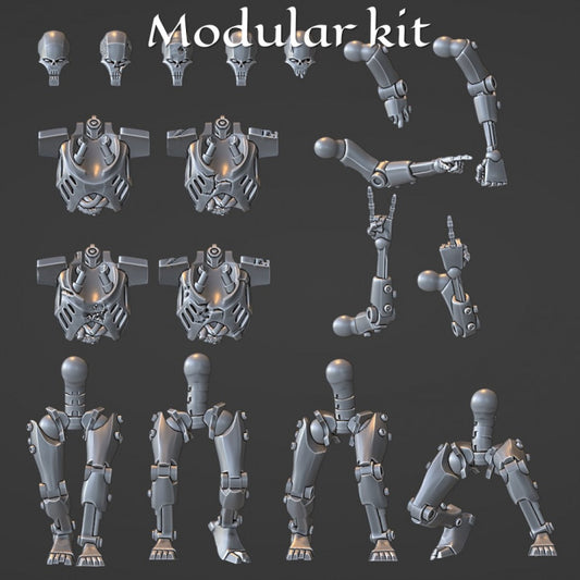 Unpainted Tombstone Terminator Warriors image 0