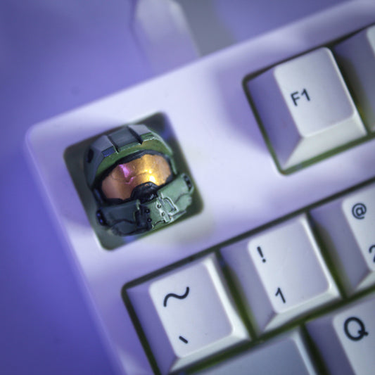 Unpainted Halo Masterchief Keycap image 0