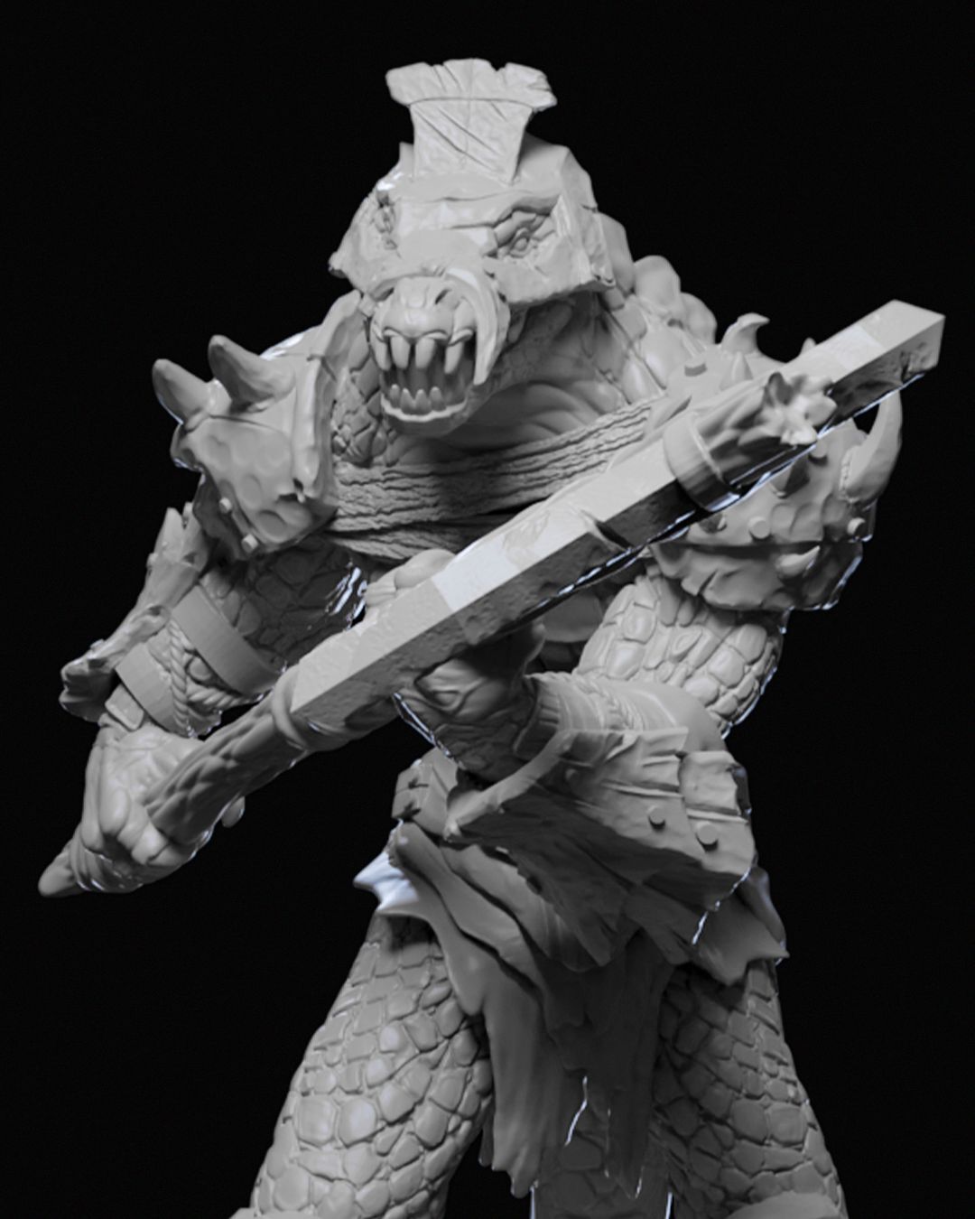 Unpainted Arak Soldier 01 image 2
