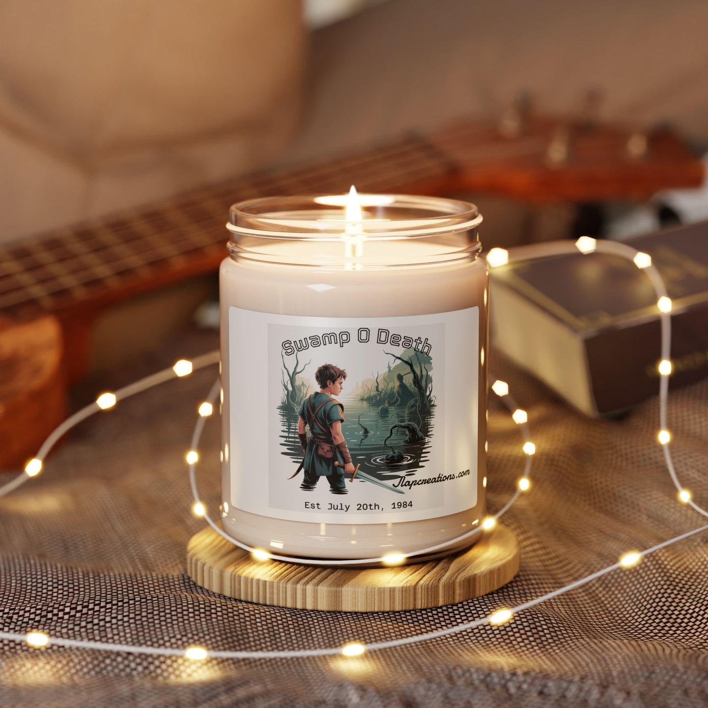 Swamp O Death Scented Candle | Hand-Poured Soy Wax Candle | Unique Home Fragrance | Gift for Dark Fantasy Lovers | Great for [...]