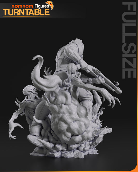 Unpainted Doom Guy image 0