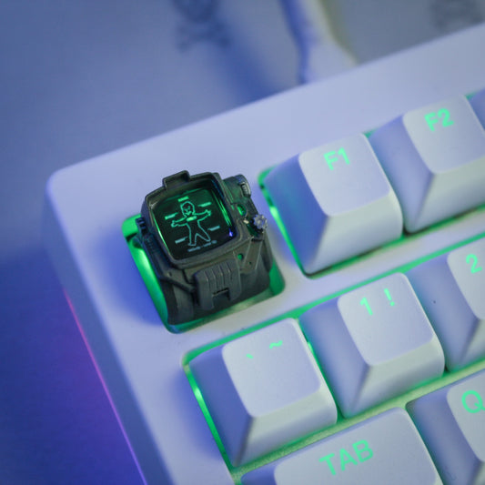 Unpainted Fallout Key Cap image 0