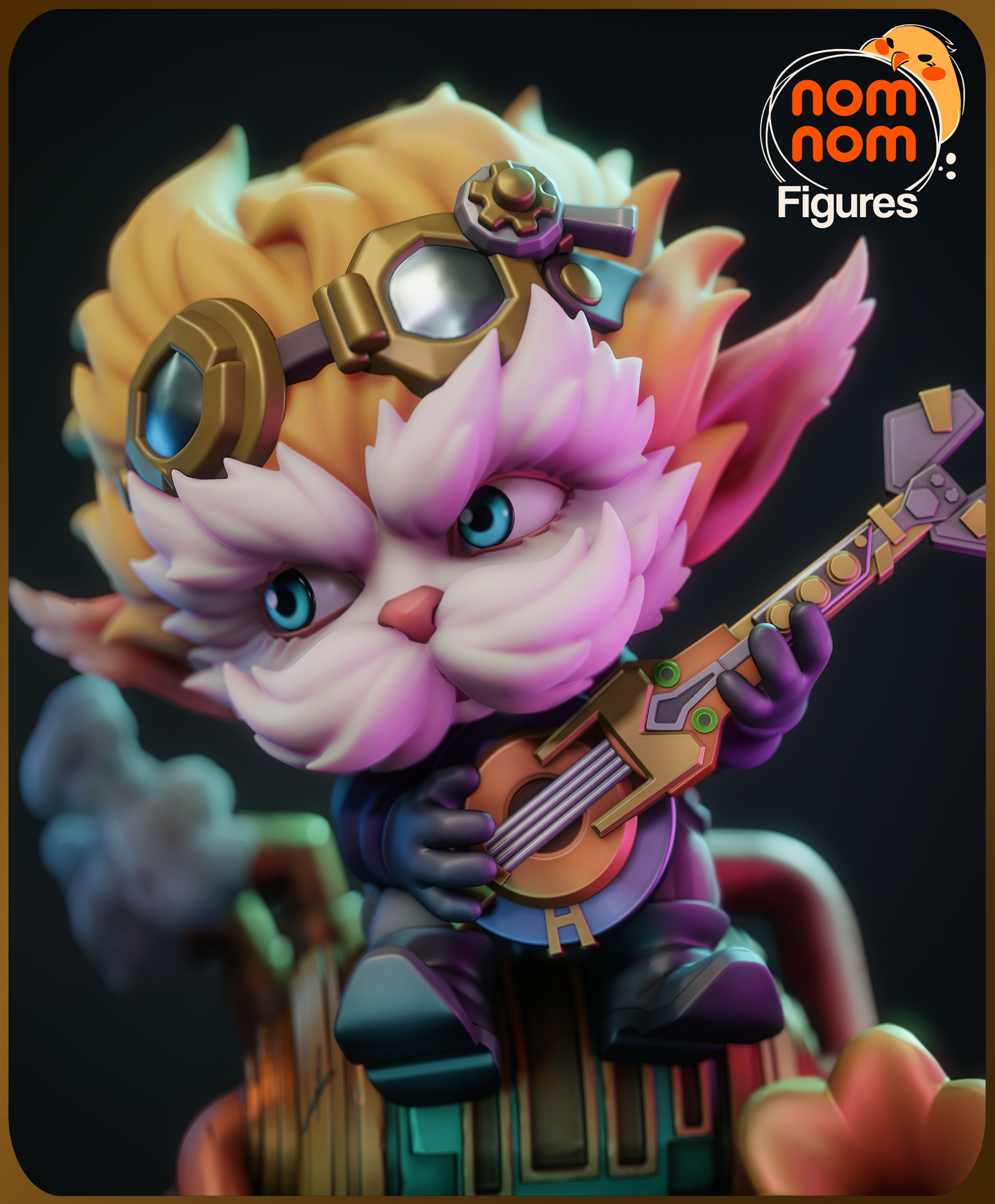 Unpainted Nom Nom Chibi Heimeredinger Arcane image 9