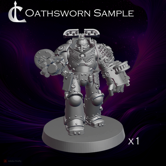 Unpainted Canned Cowards and Oathsworn Set image 0