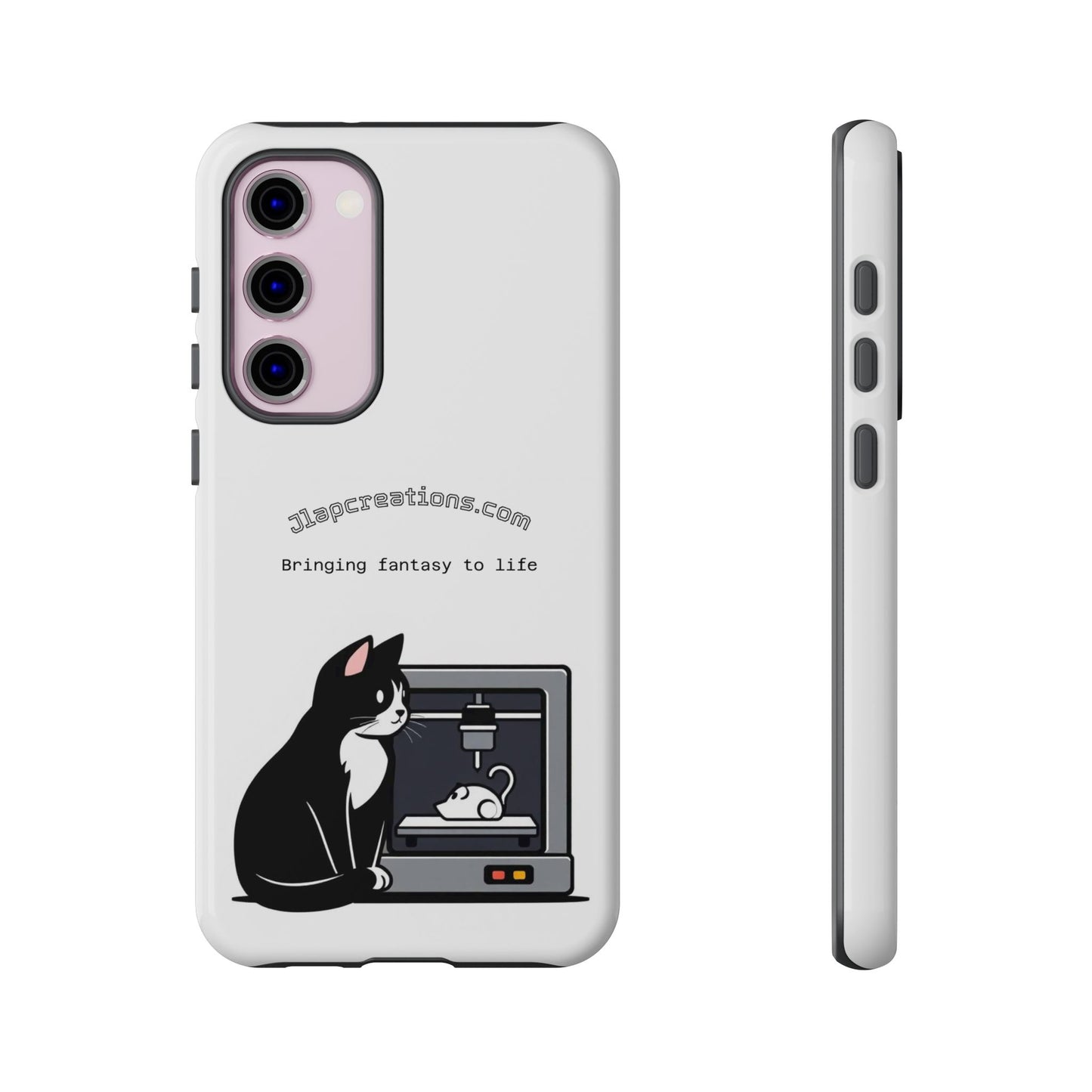 Cat-Themed Phone Case, Cute Cat Design, Gift for Cat Lovers, Creative Phone Cover, Unique Pet Owner Gift, Phone Accessories