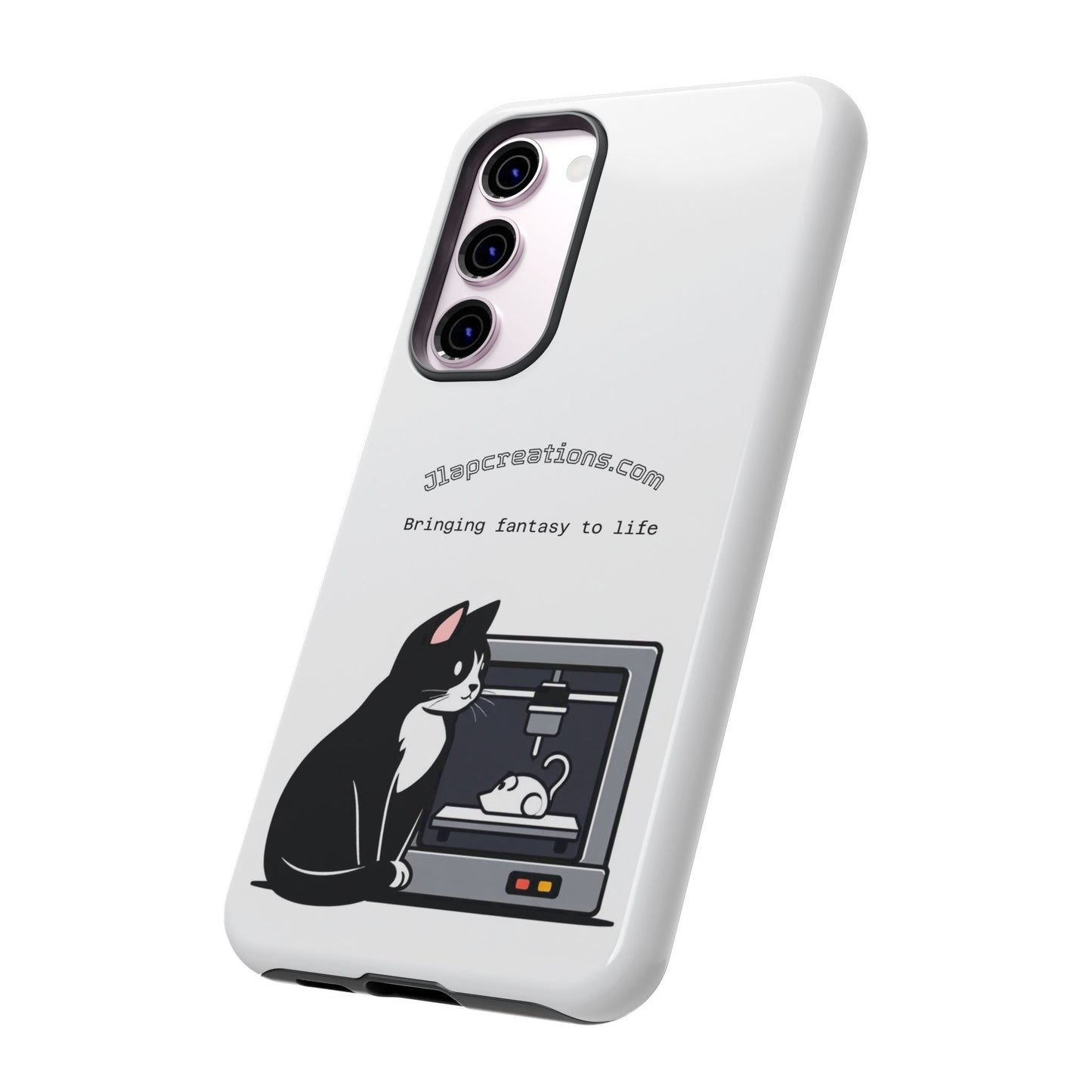 Cat-Themed Phone Case, Cute Cat Design, Gift for Cat Lovers, Creative Phone Cover, Unique Pet Owner Gift, Phone Accessories