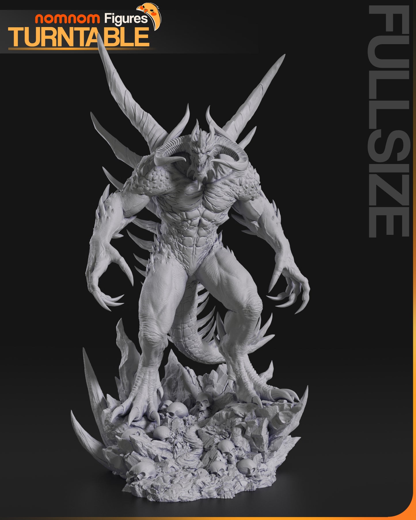 Unpainted Nom Nom Dark Lord Diablo image 5