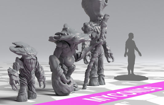 Unpainted Myconids image 0