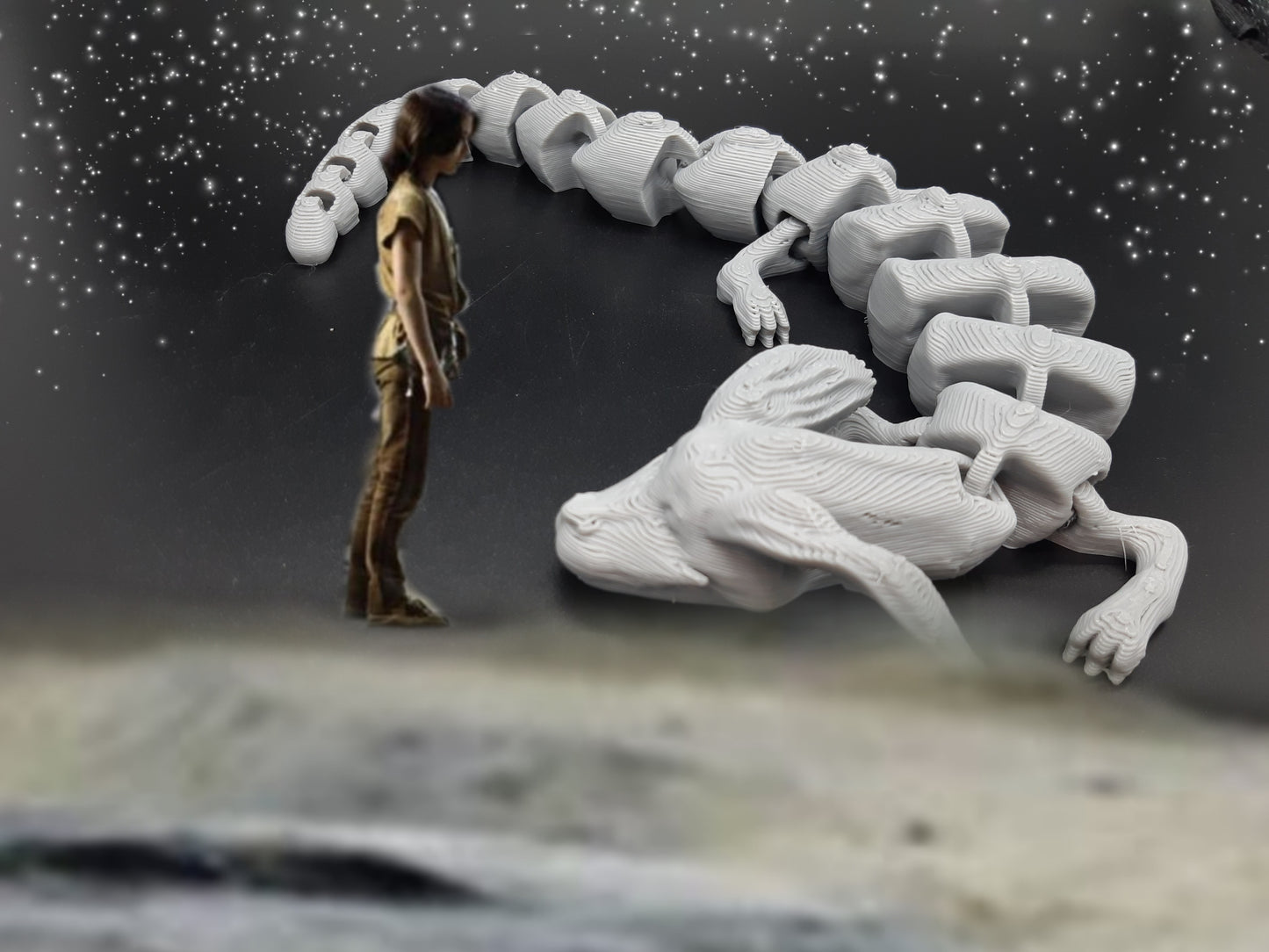 Unpainted Articulated Fujur image 0