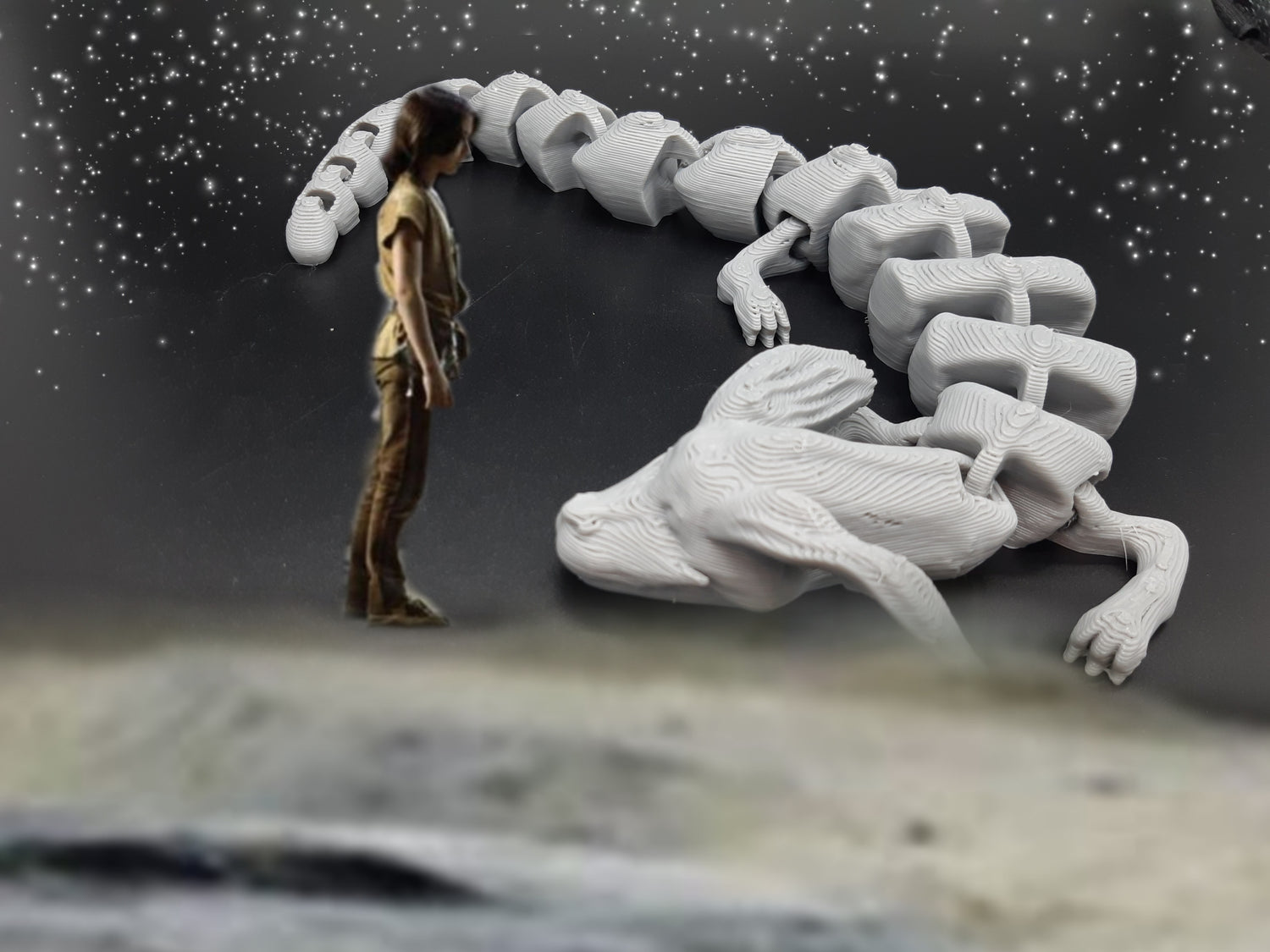 Unpainted Articulated Fujur image 0