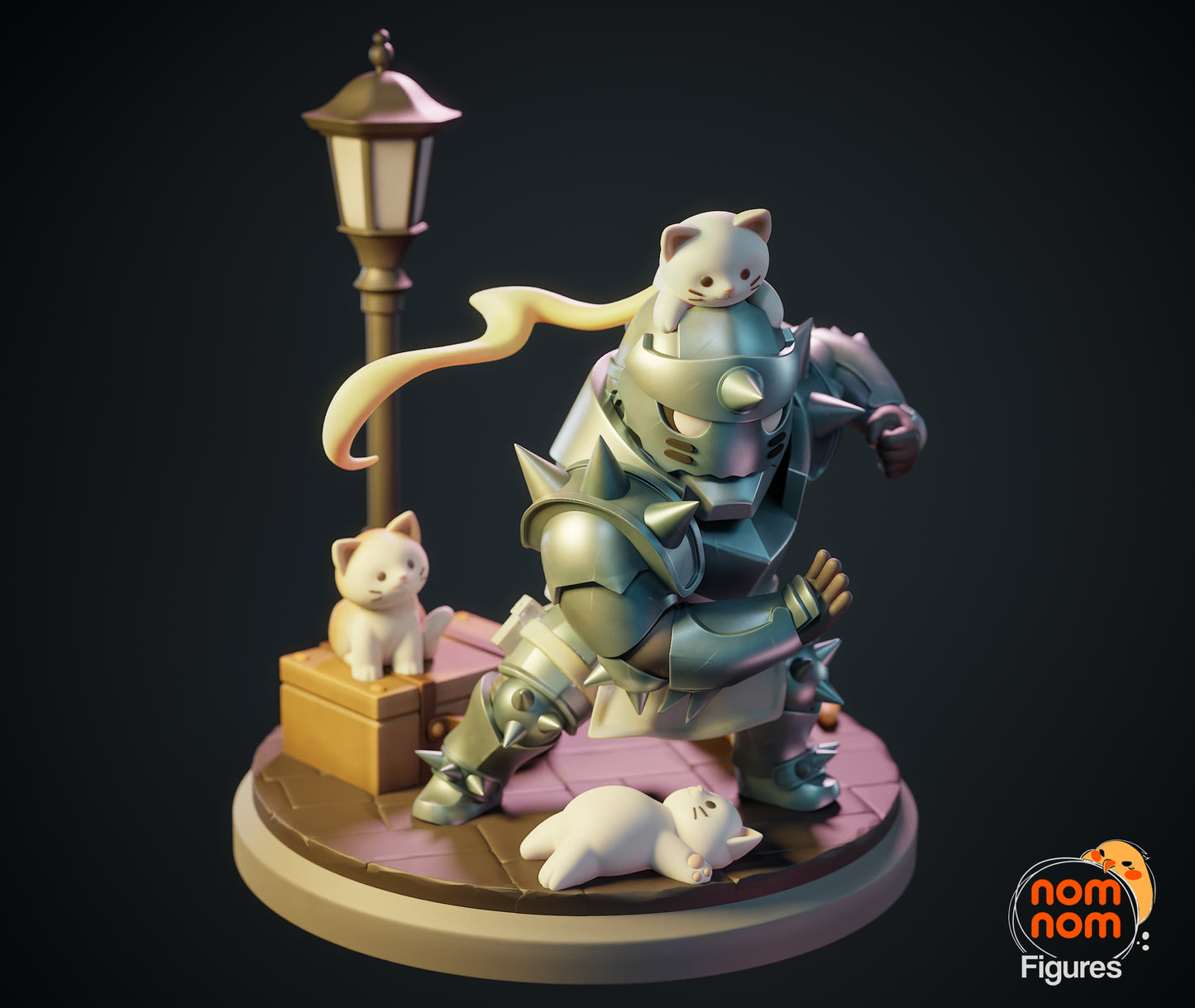 Unpainted Nom Nom Chibi Alophonse Elric FMA image 7