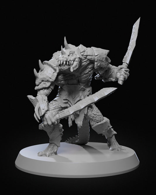 Unpainted Arak Warrior 01 image 0