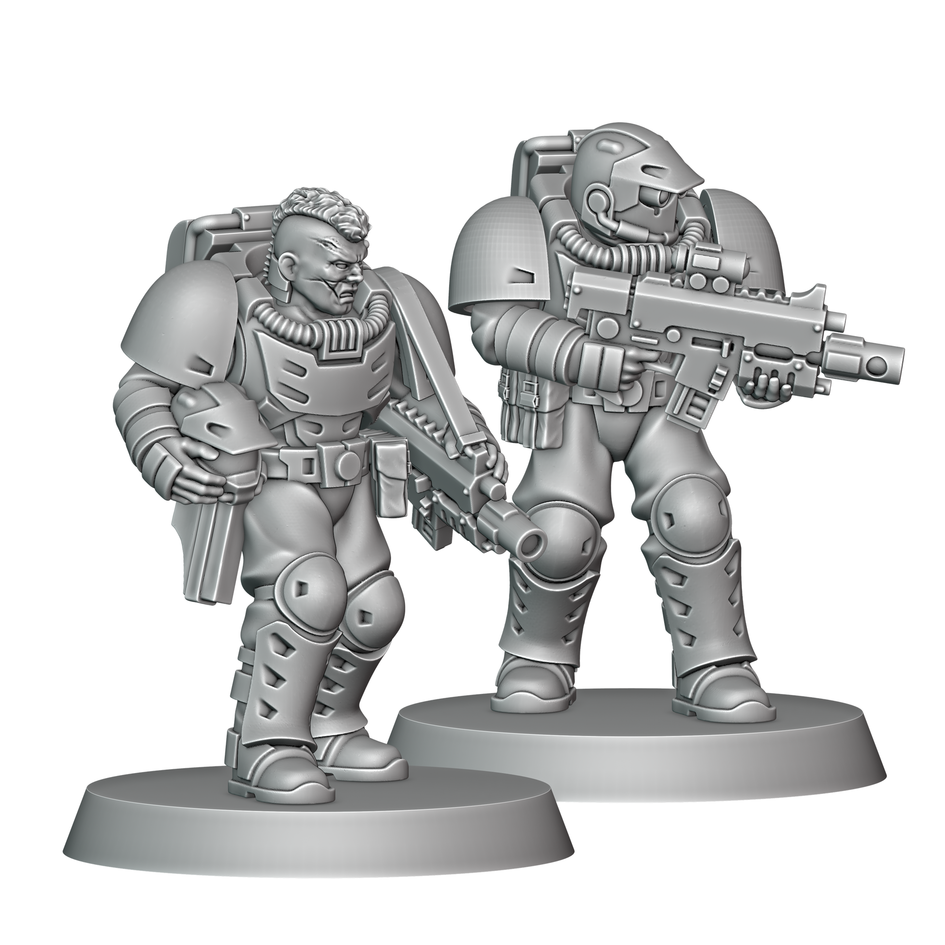 Unpainted Thunder Recon Rangers image 0