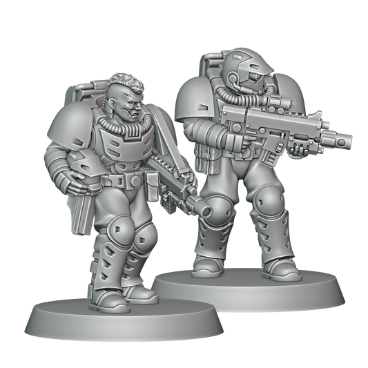 Unpainted Thunder Recon Rangers image 0